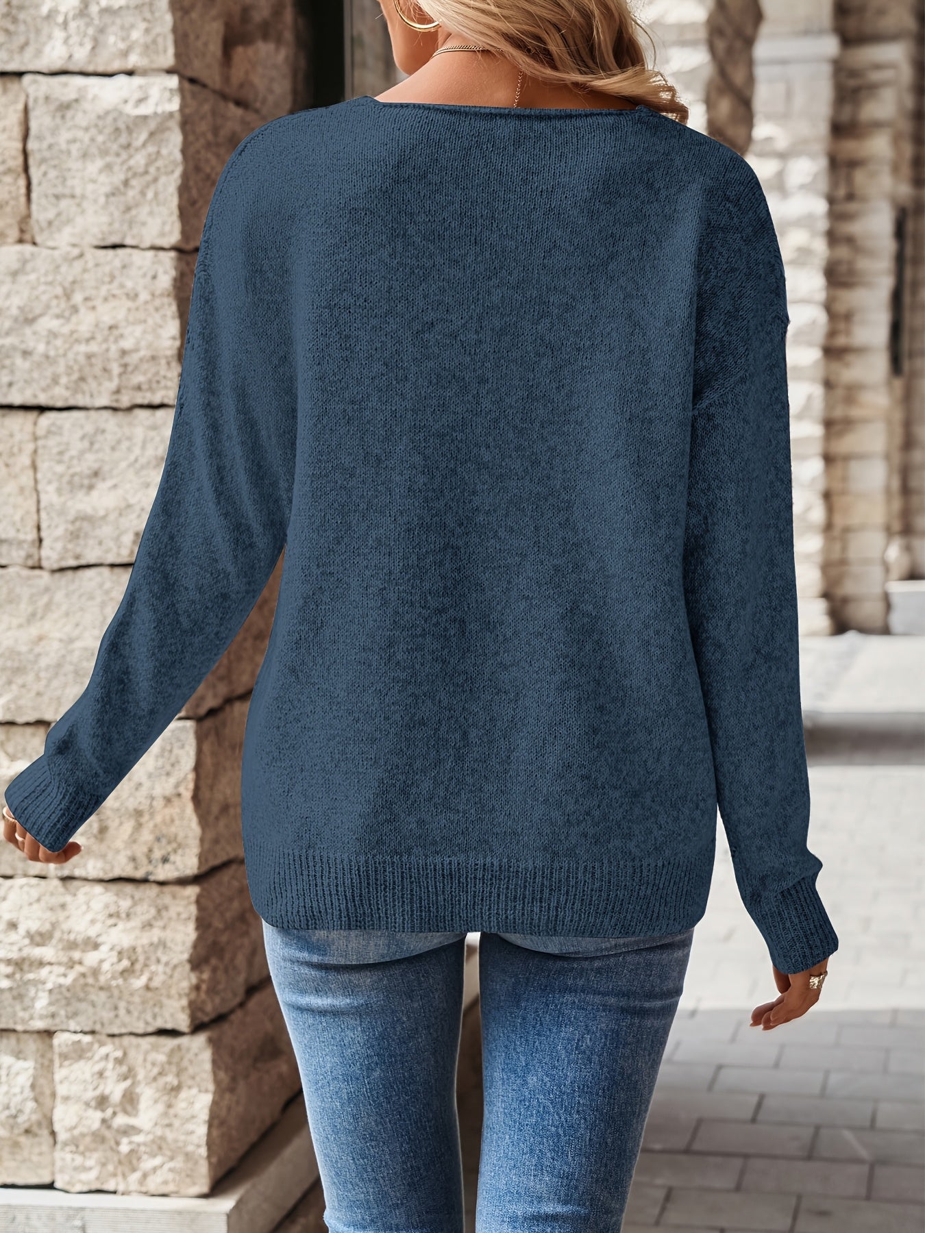 Ingrid™ | Elegant tröja med V-ringning