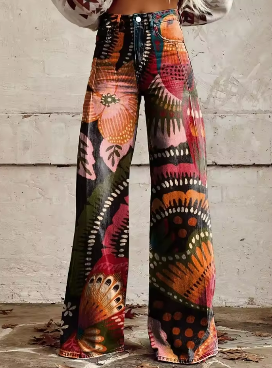 Kaia | Pantalon Boho Vintage