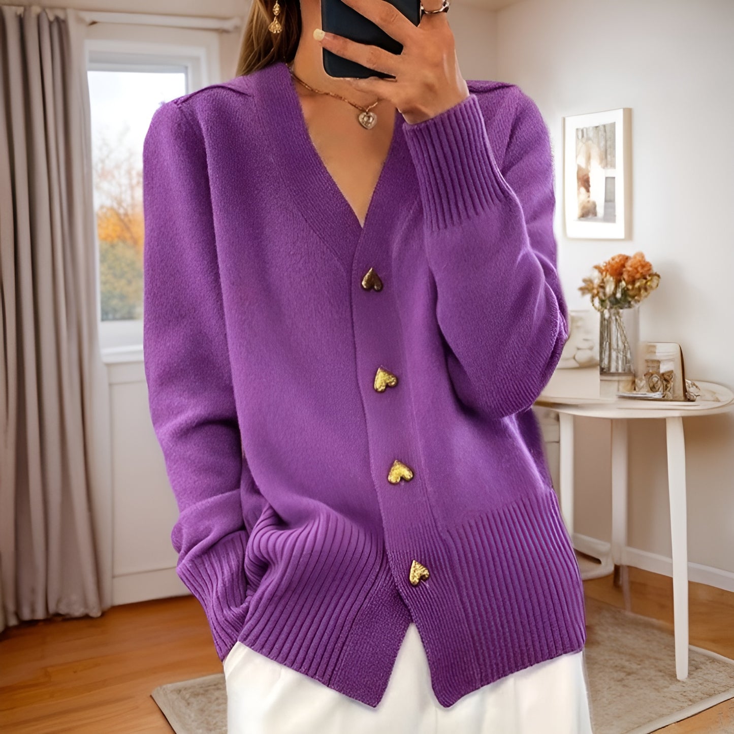 Elna™ | Bekväm Cardigan