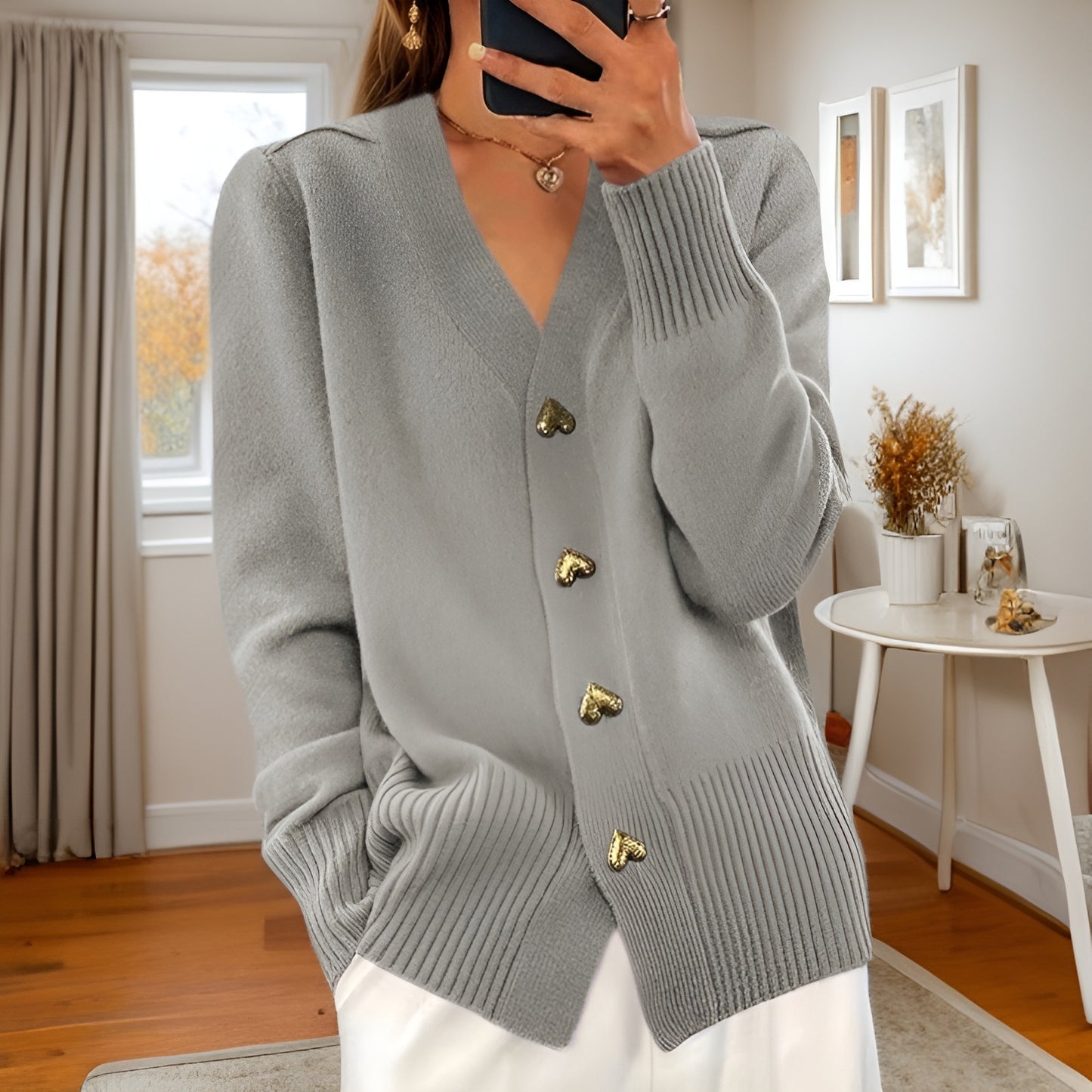 Elna™ | Bekväm Cardigan