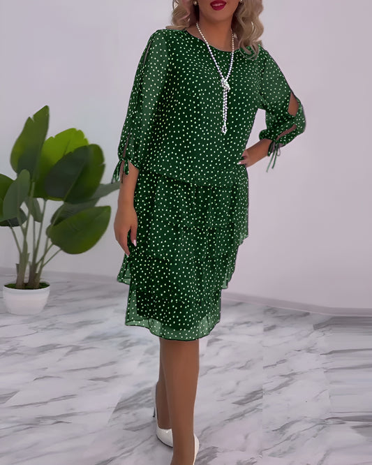 Dahlia⹠| Elegant Prickig KlÀnning