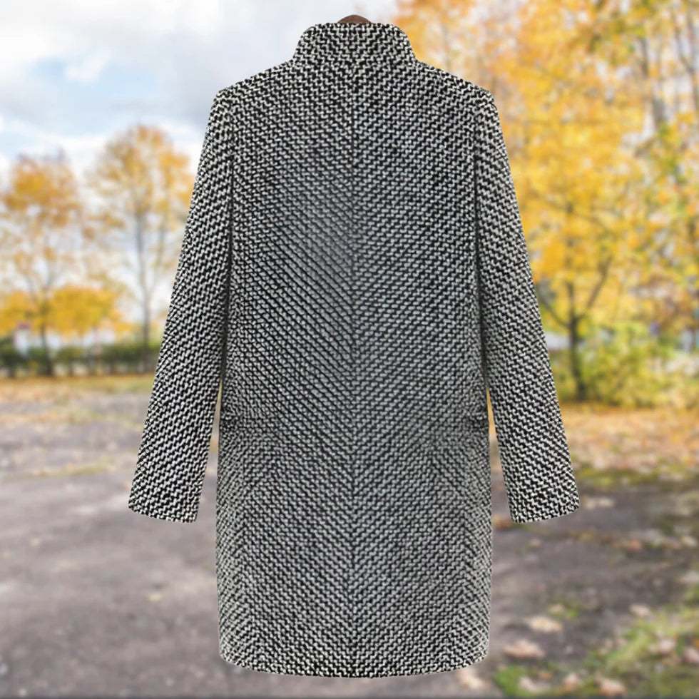 Bodil™ | Lång Ullkappa