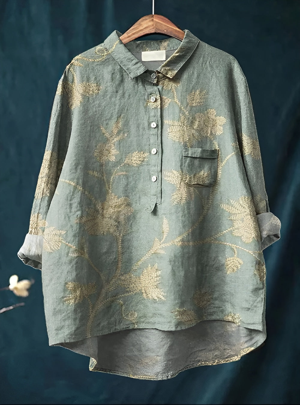 Iris™ | Klassisk Blommig Blus
