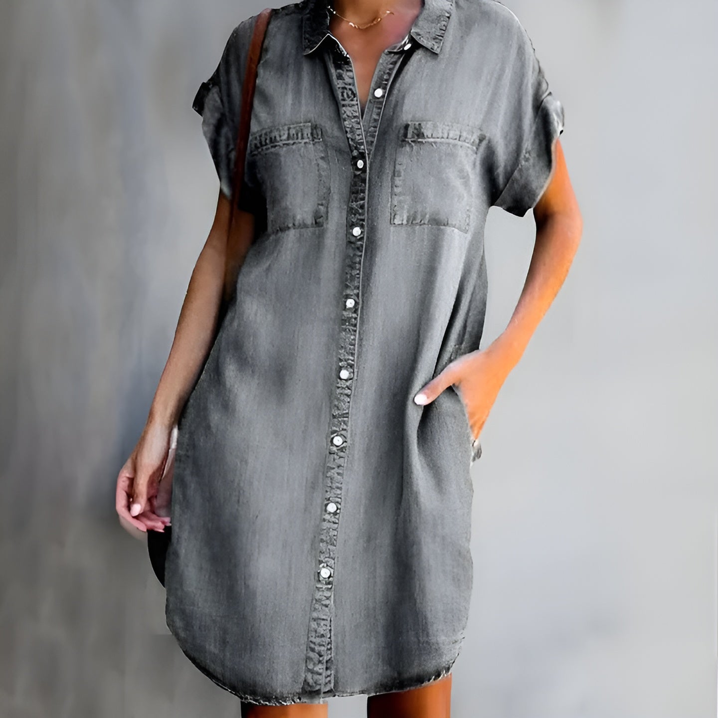 Camilla™ | Casual Denimklänning