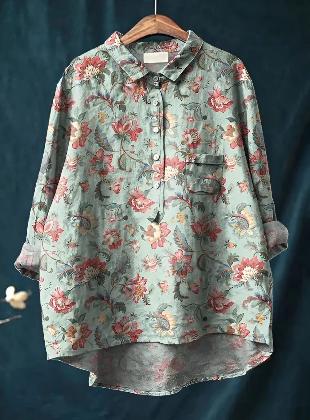 Iris™ | Klassisk Blommig Blus