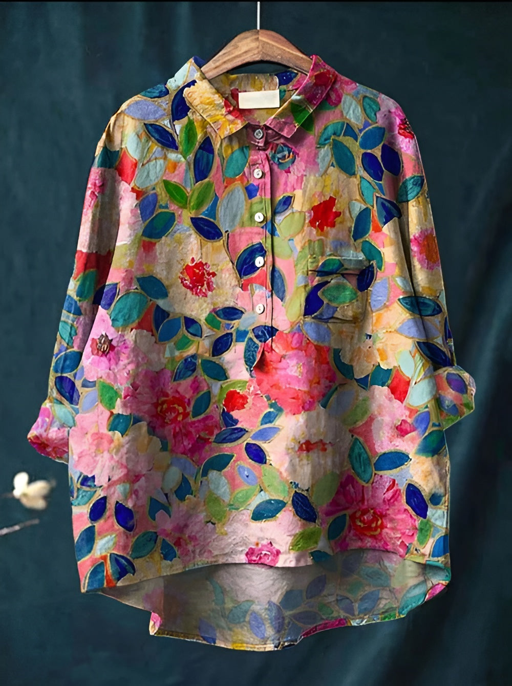 Iris™ | Klassisk Blommig Blus