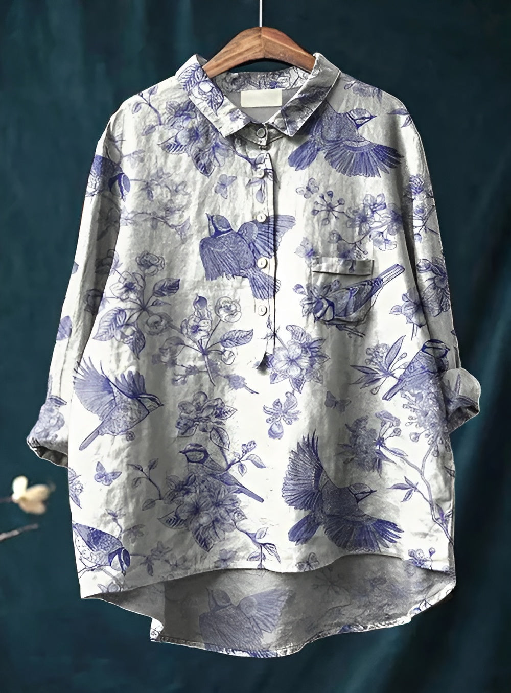 Iris™ | Klassisk Blommig Blus