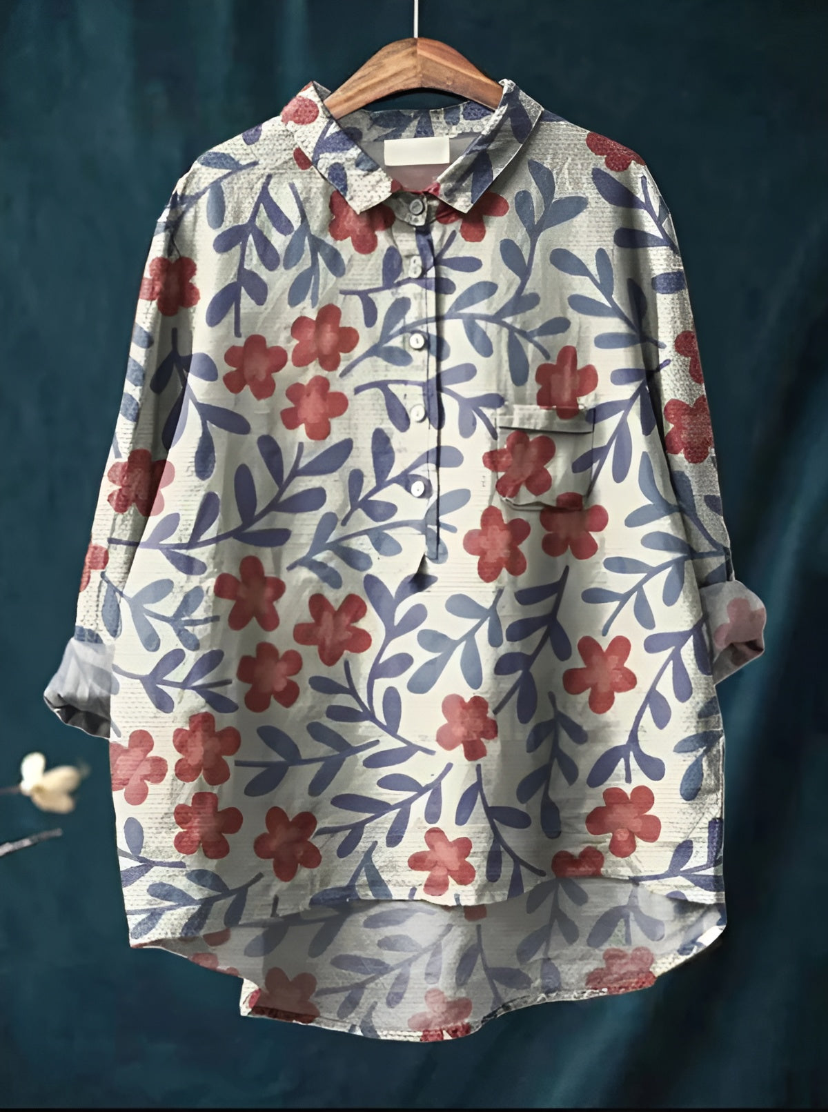 Iris™ | Klassisk Blommig Blus