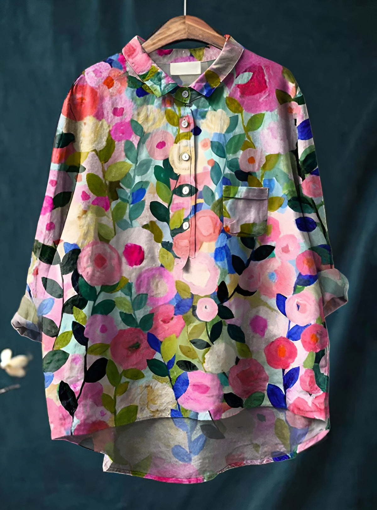 Iris™ | Klassisk Blommig Blus