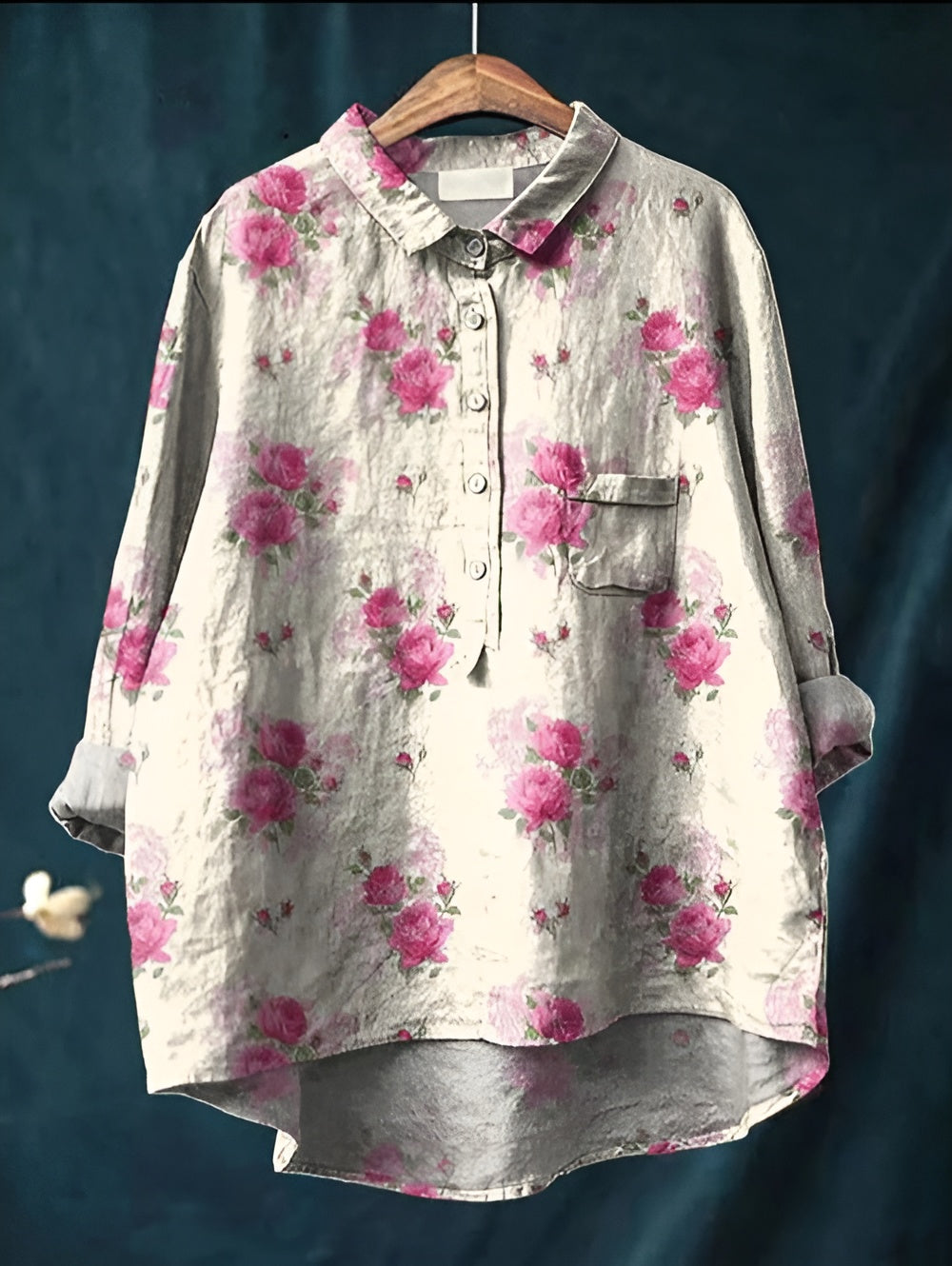 Iris™ | Klassisk Blommig Blus