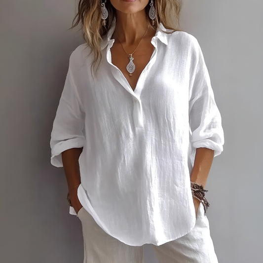 Karin™ | Blus med avslappnad elegans