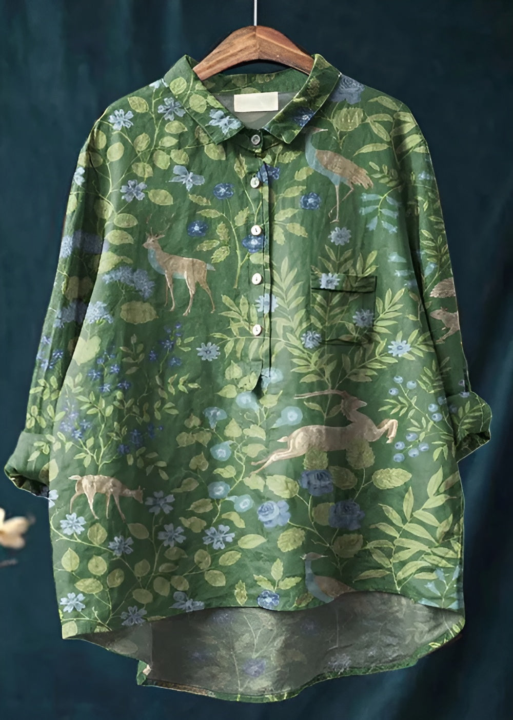 Iris™ | Klassisk Blommig Blus