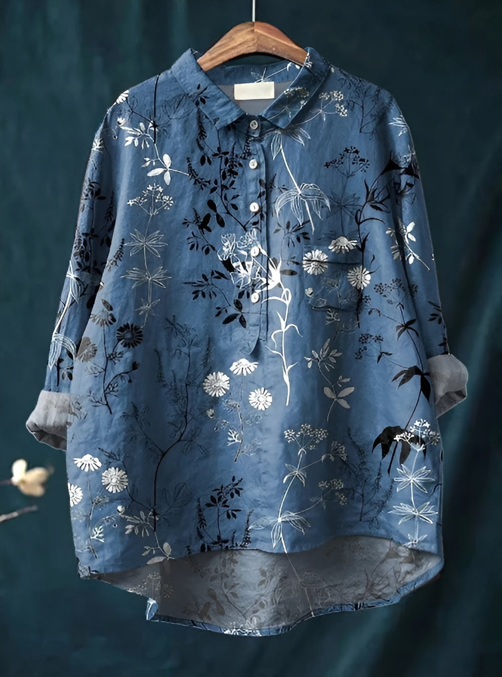Iris™ | Klassisk Blommig Blus
