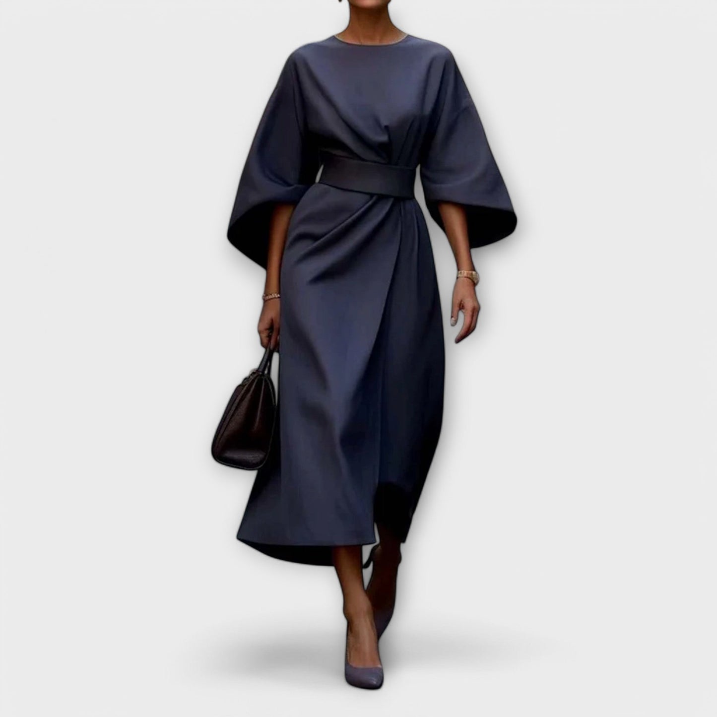 Ally™ | Elegant klänning med ärmar
