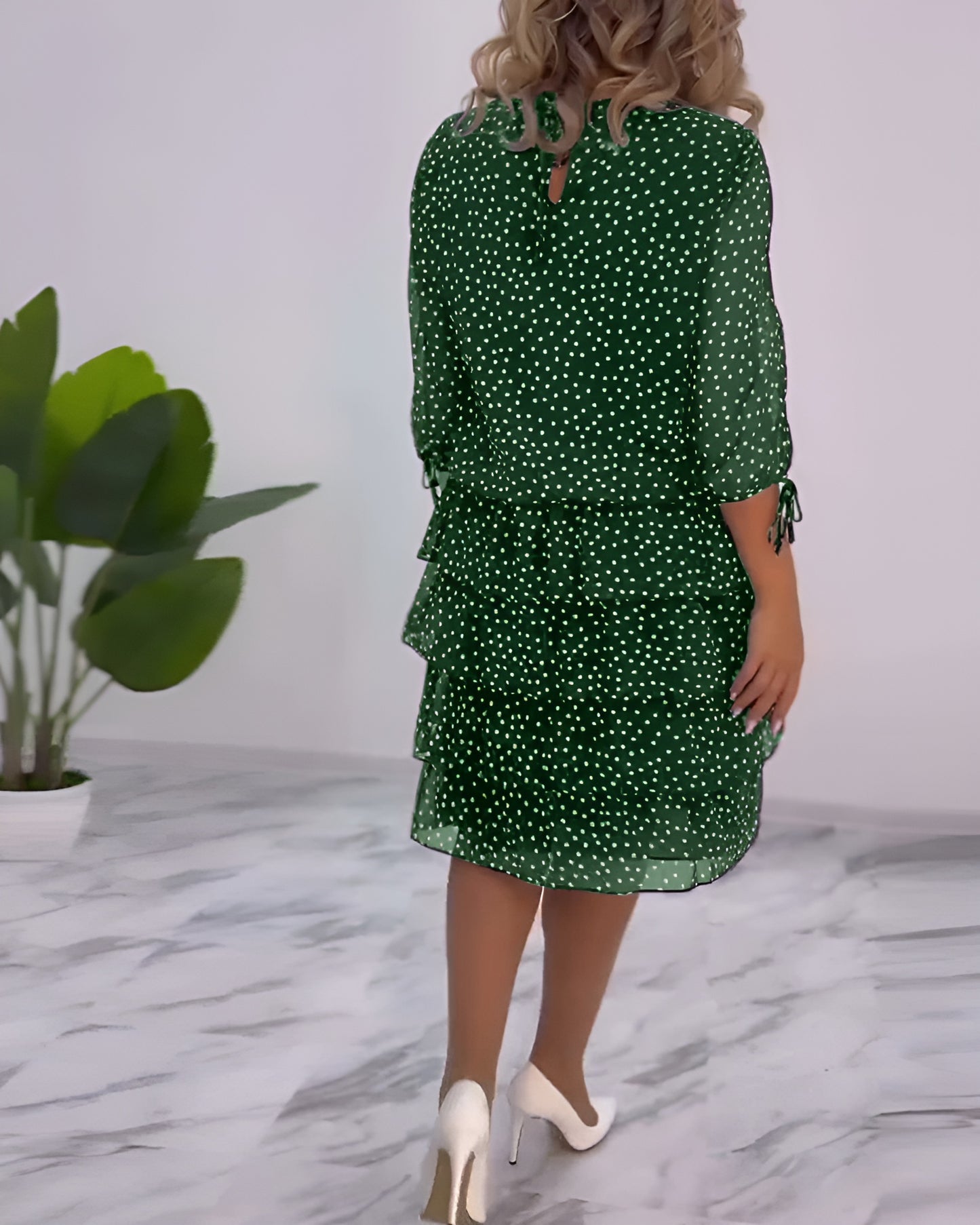 Dahlia™ | Elegant Prickig Klänning