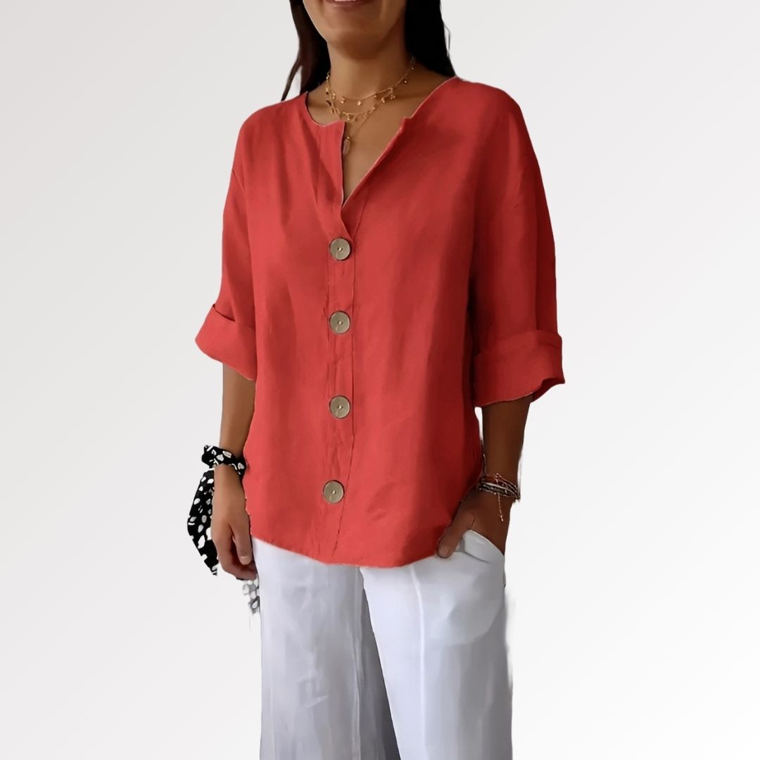 Mary™ | Avslappnad Blus