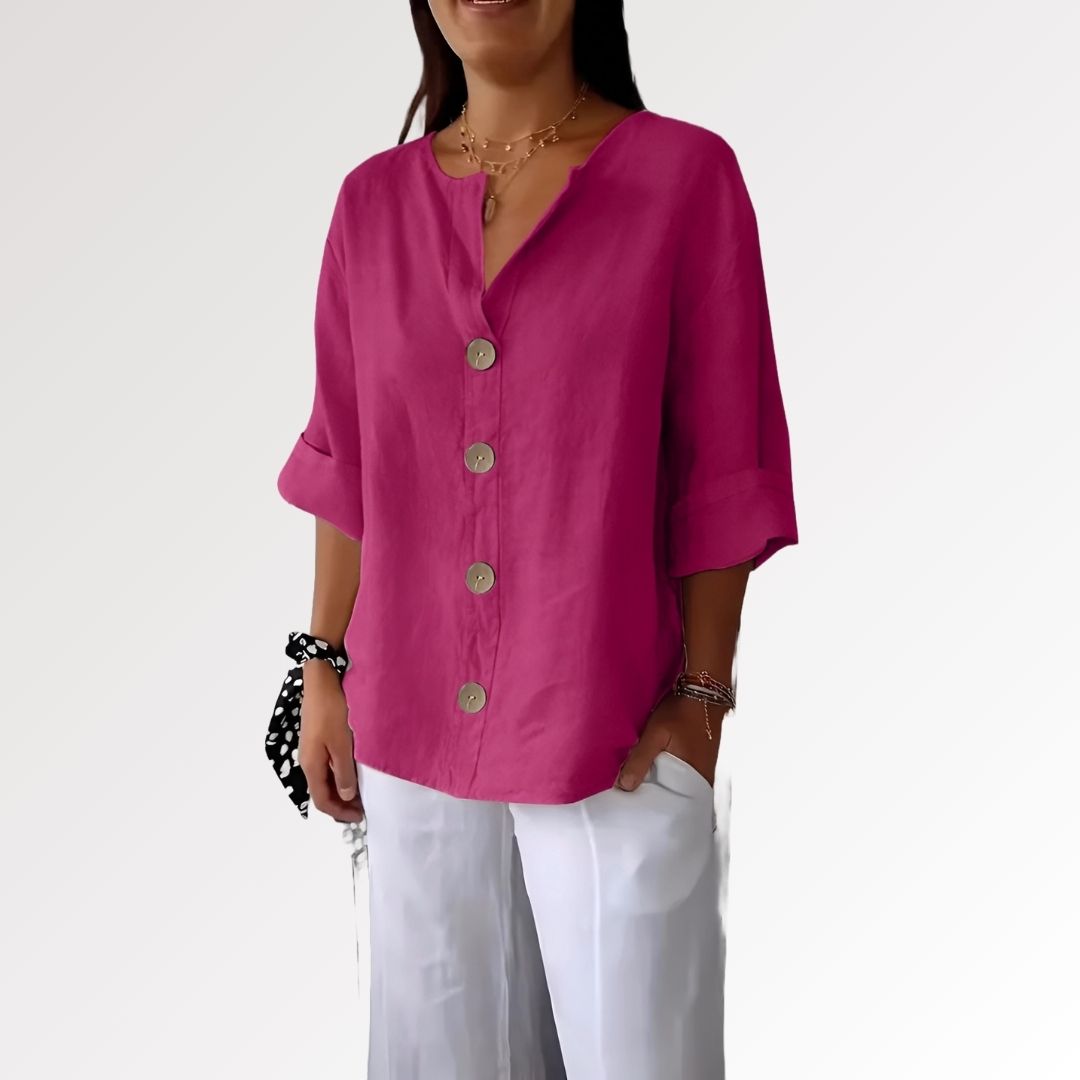 Mary™ | Avslappnad Blus