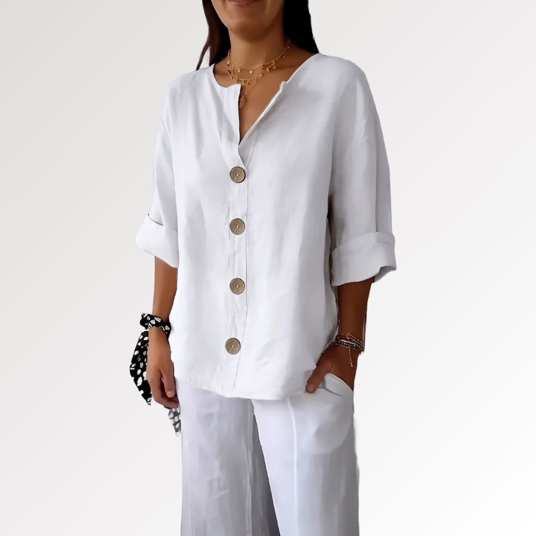 Mary™ | Avslappnad Blus