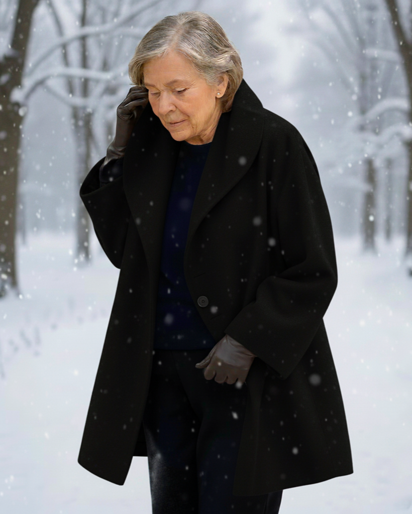 Nina™ | Elegant Halvlång Kappa