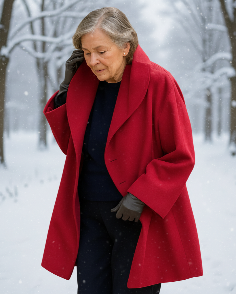 Nina™ | Elegant Halvlång Kappa